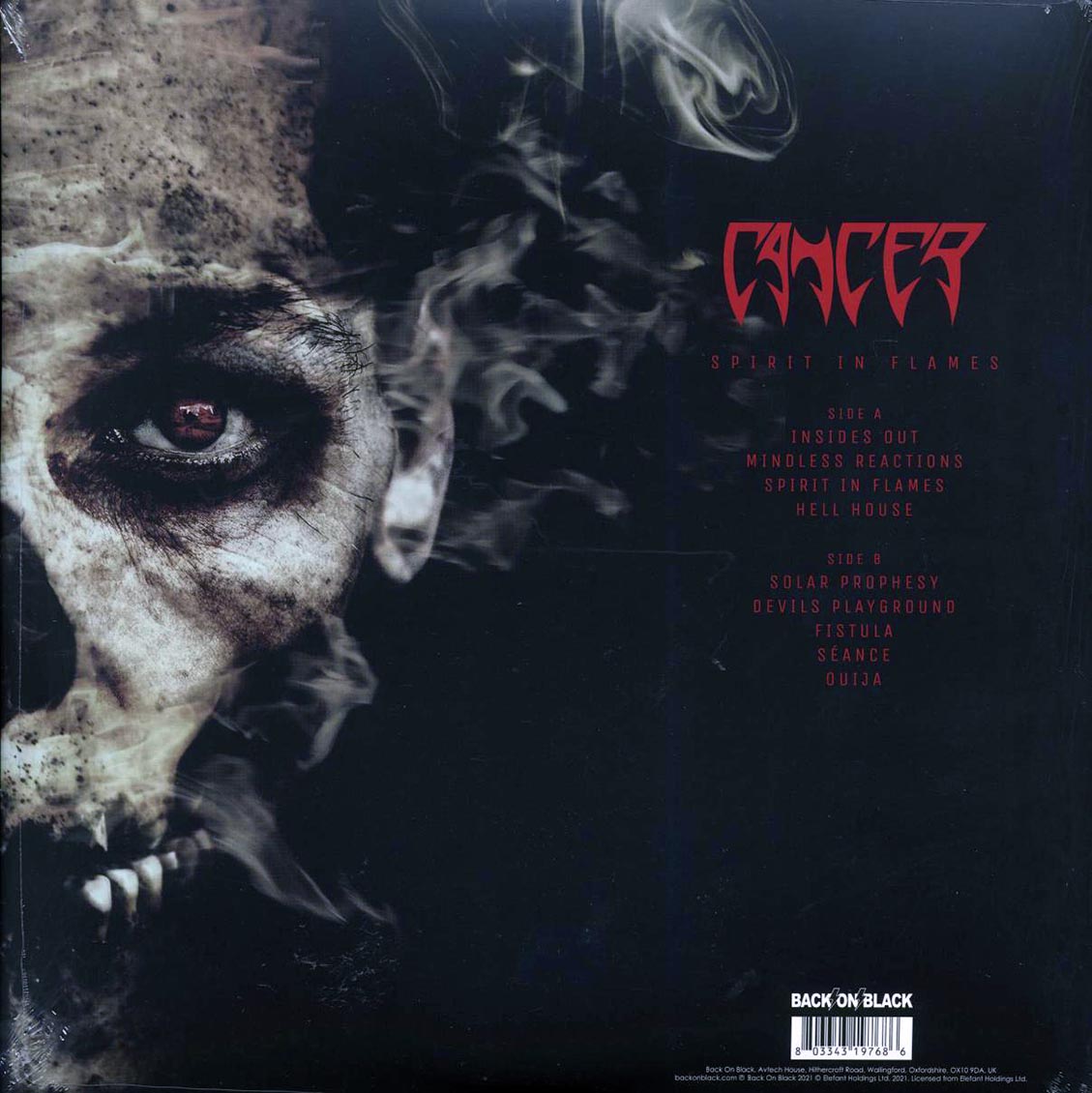 Cancer - Spirit In Flames