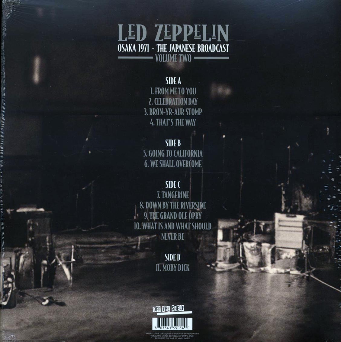 Led Zeppelin - Osaka 1971 Volume 2: The Japanese Broadcast