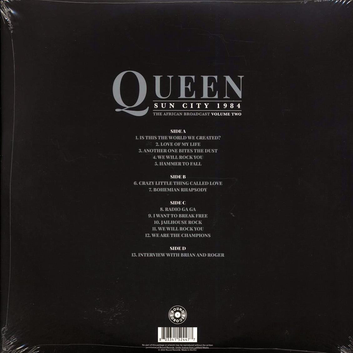 Queen - Sun City 1984 Volume 2: The African Broadcast