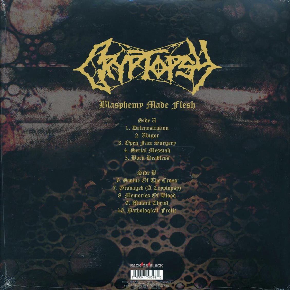 Cryptopsy - Blasphemy Made Flesh