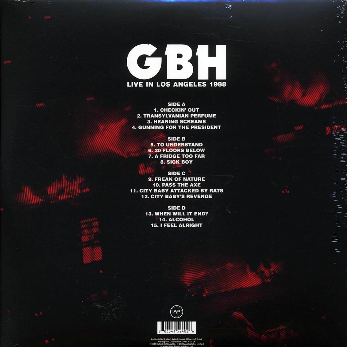 GBH - Live In Los Angeles 1988
