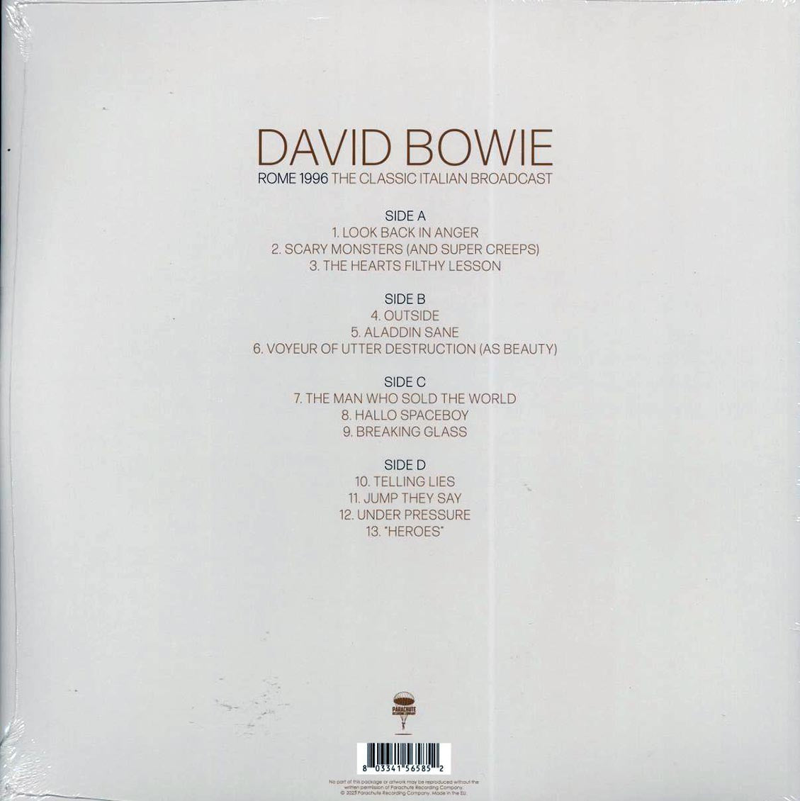 David Bowie - Rome 1996: The Classic Italian Broadcast