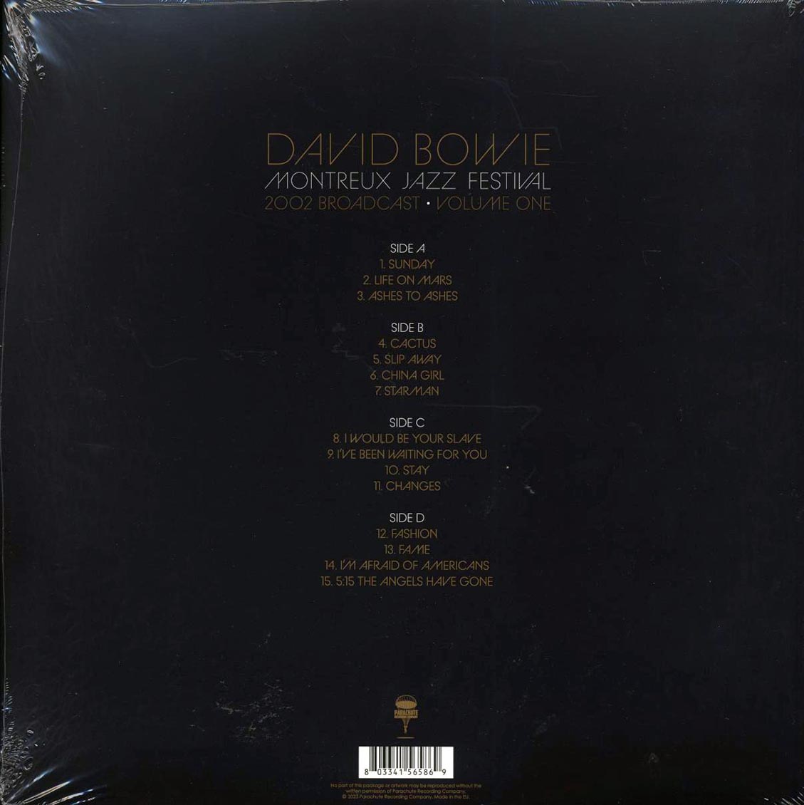 David Bowie - Montreux Jazz Festival Volume 1: 2002 Broadcast