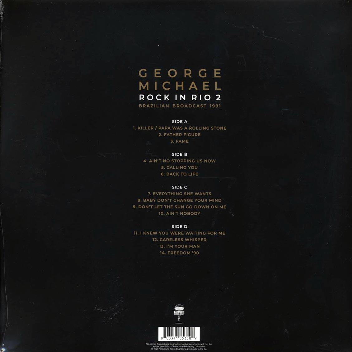 George Michael - Rock In Rio 2: Brazilian Broadcast 1991