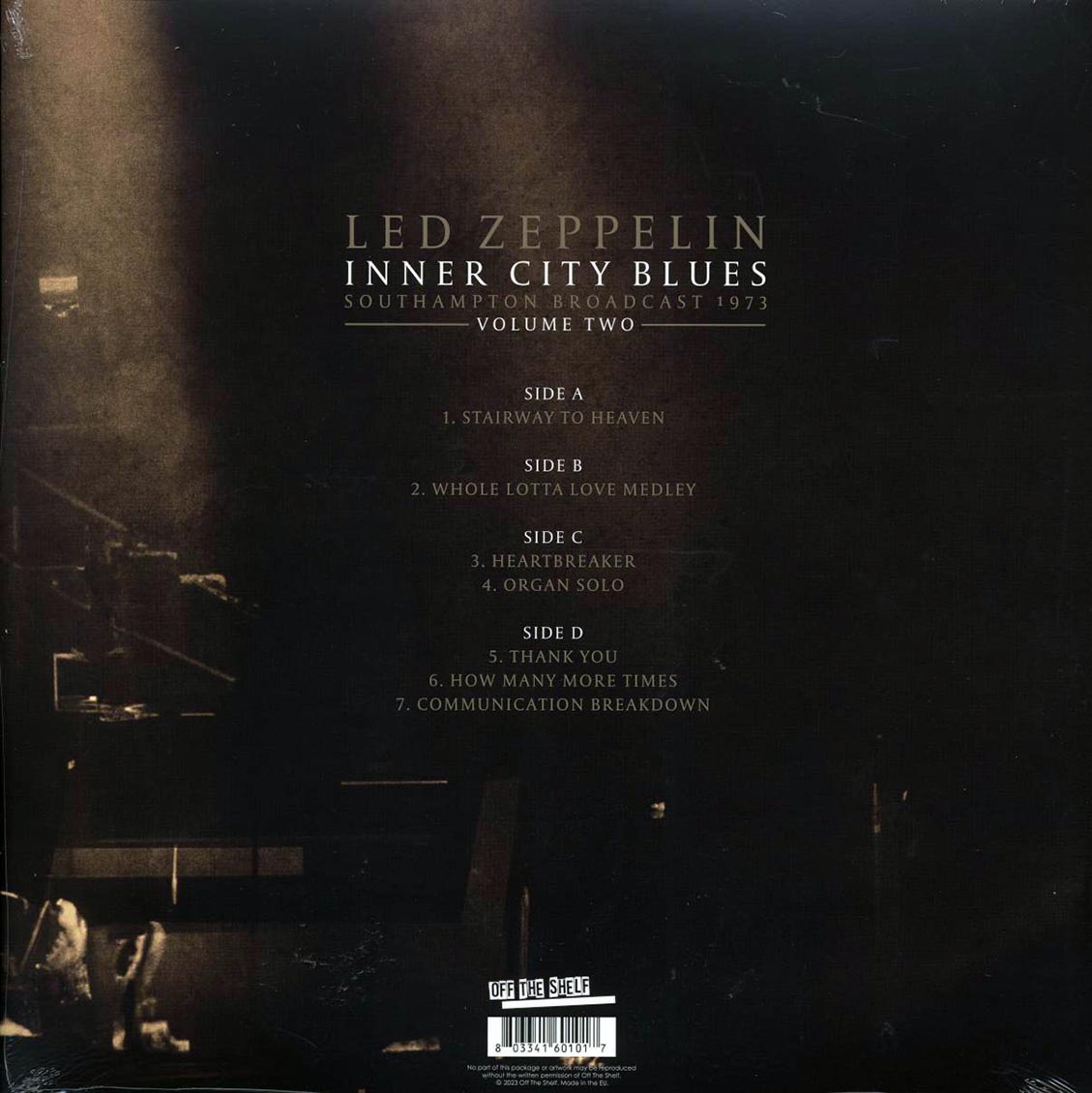 Led Zeppelin - Inner City Blues Volume 2: Southampton Broadcast 1973