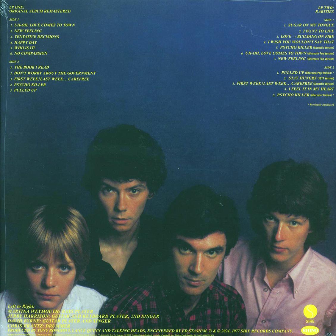 Talking Heads - Talking Heads: 77