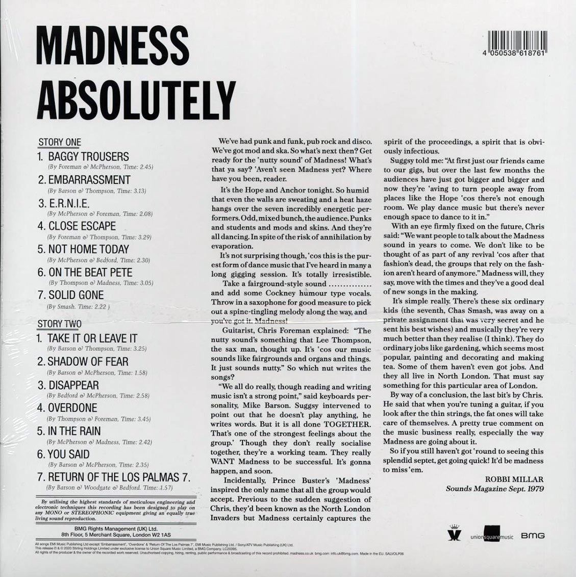 Madness - Absolutely