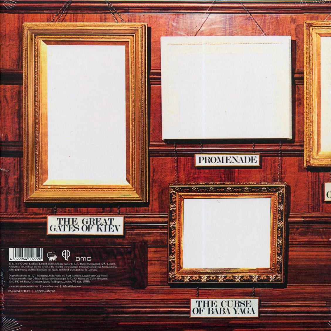 Emerson, Lake & Palmer - Pictures At The Exhibition