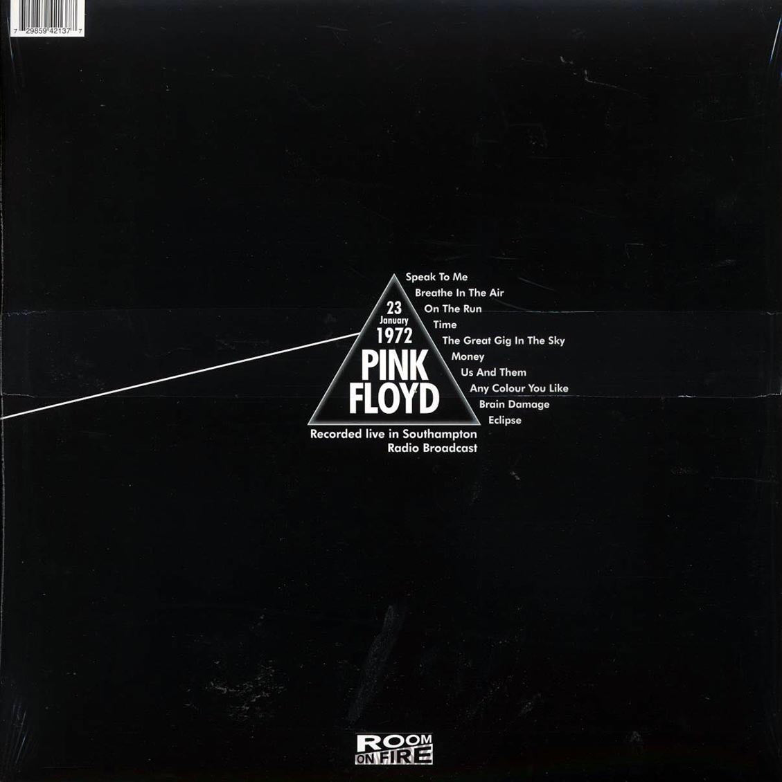 Pink Floyd - Recorded Live In Southampton, January 23, 1972