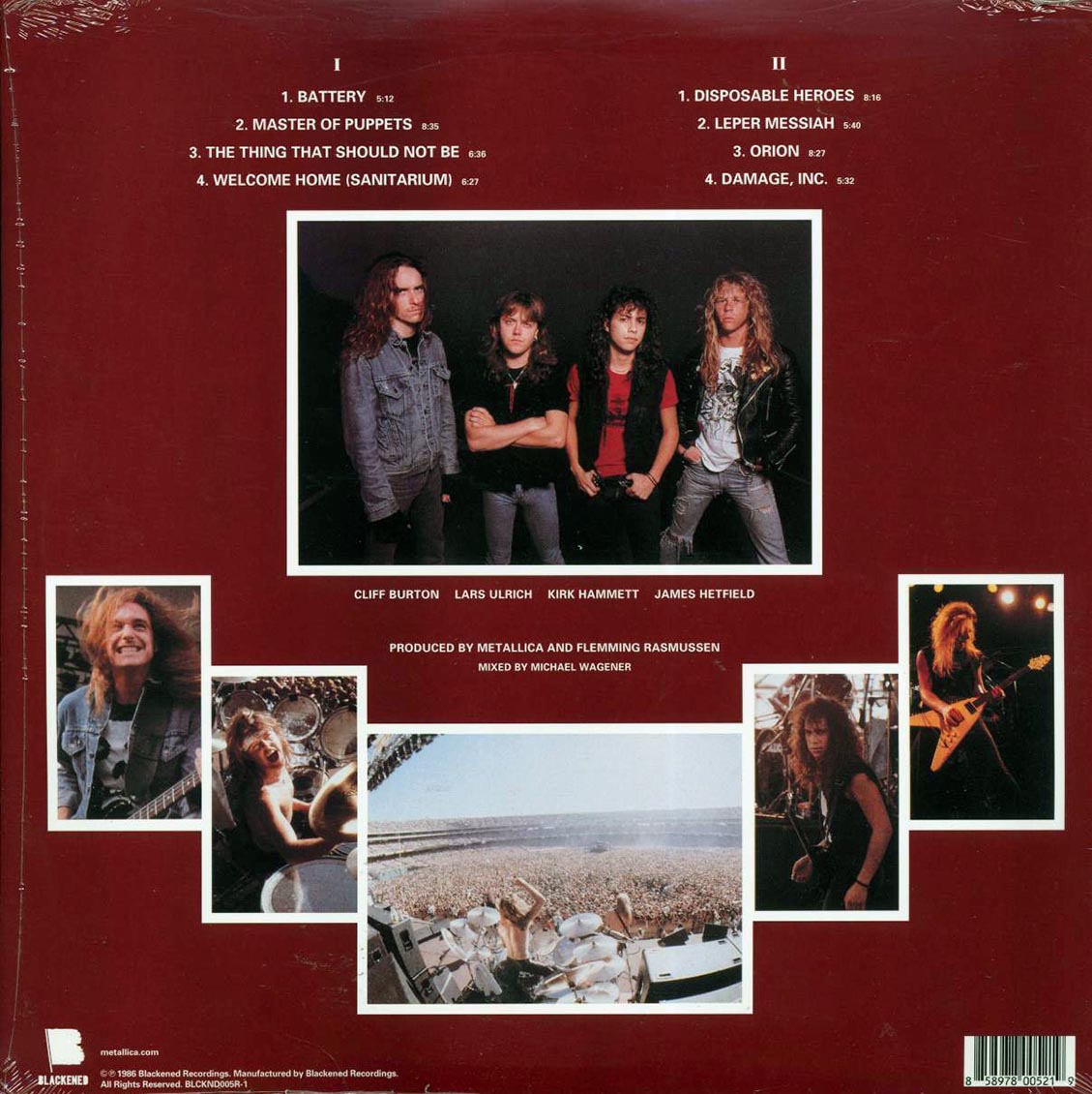 Metallica - Master Of Puppets