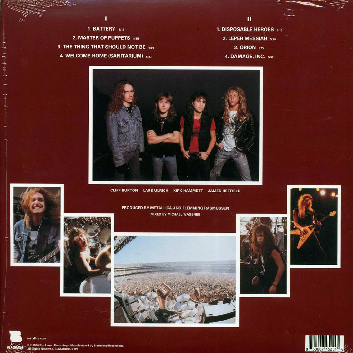 Metallica - Master Of Puppets