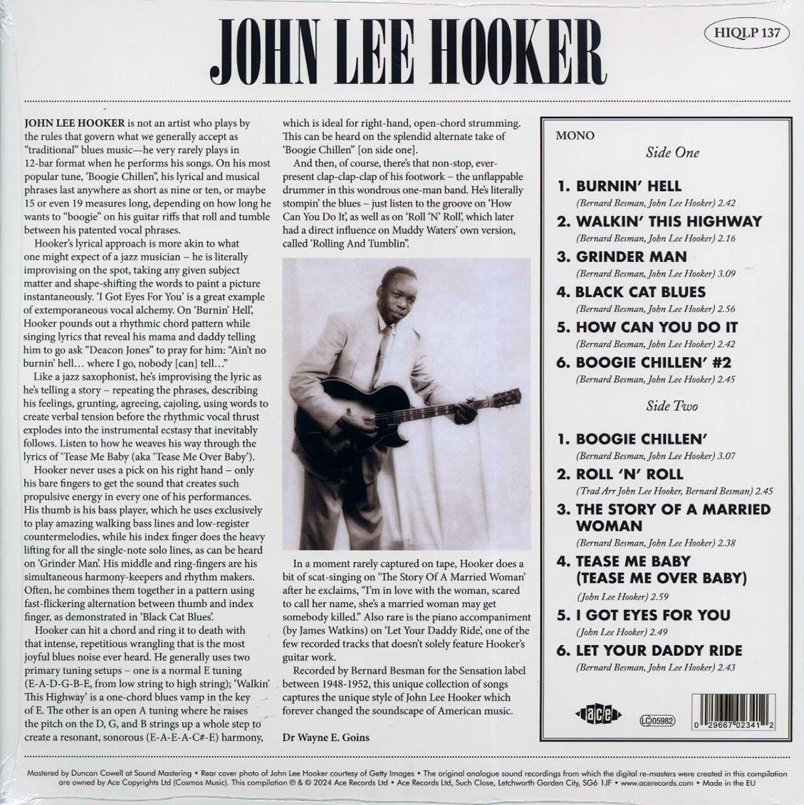 John Lee Hooker - Sensation: Documenting The Sensation Recordings, 1948-52