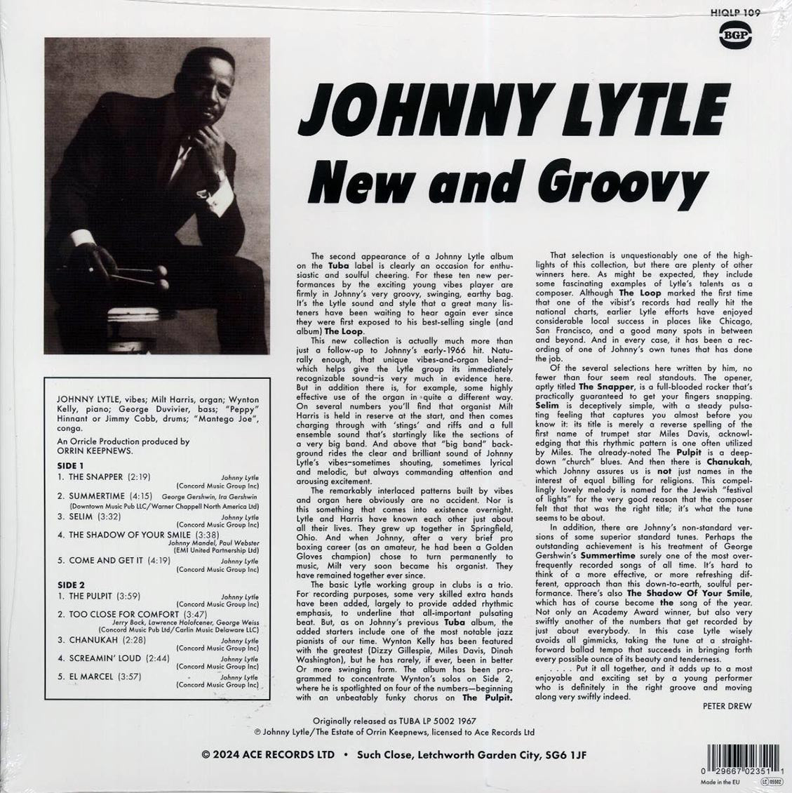 Johnny Lytle - New And Groovy