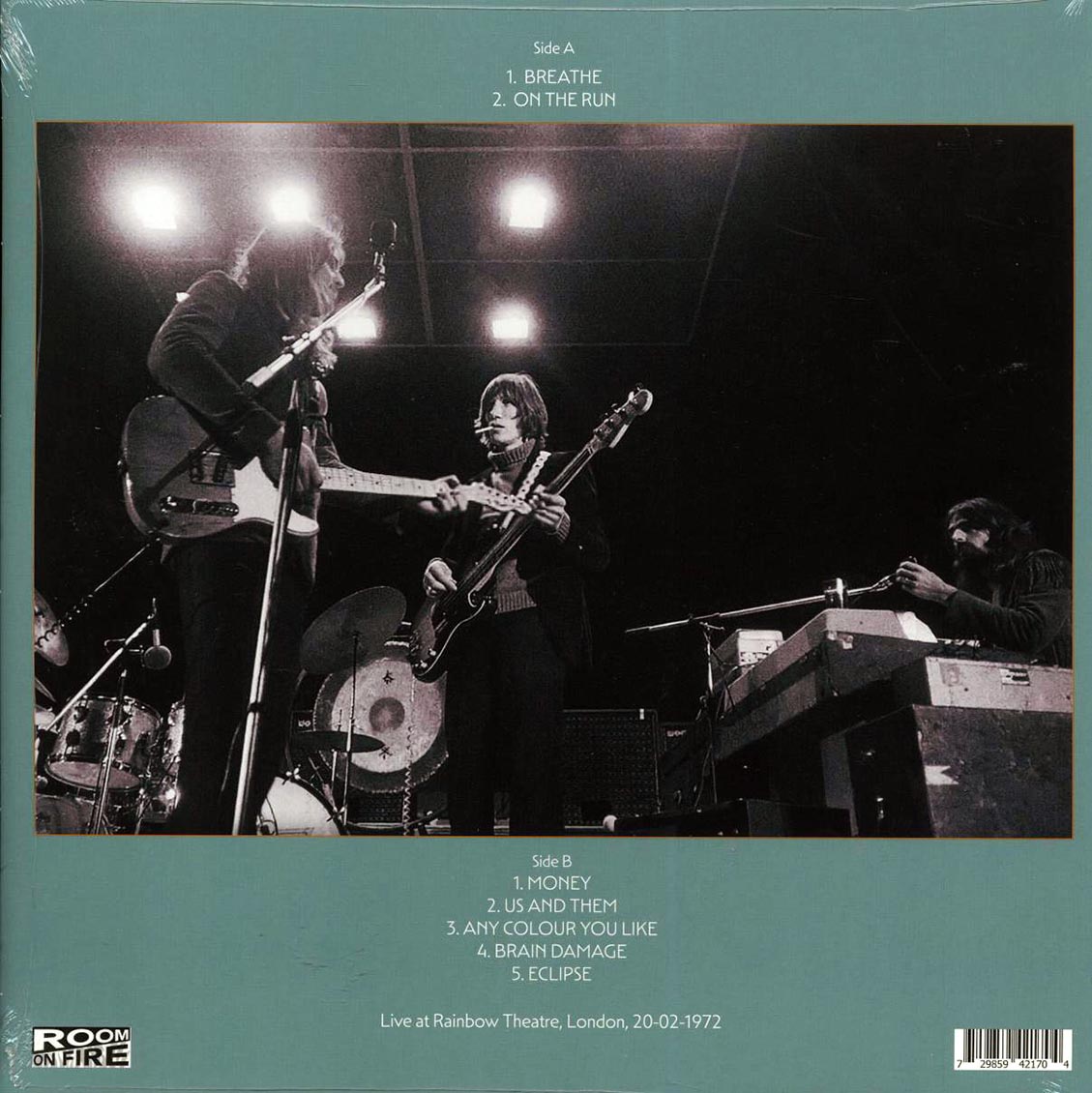 Pink Floyd - Embryo's Sculptures: Live At Rainbow Theatre, London, 20-02-1972