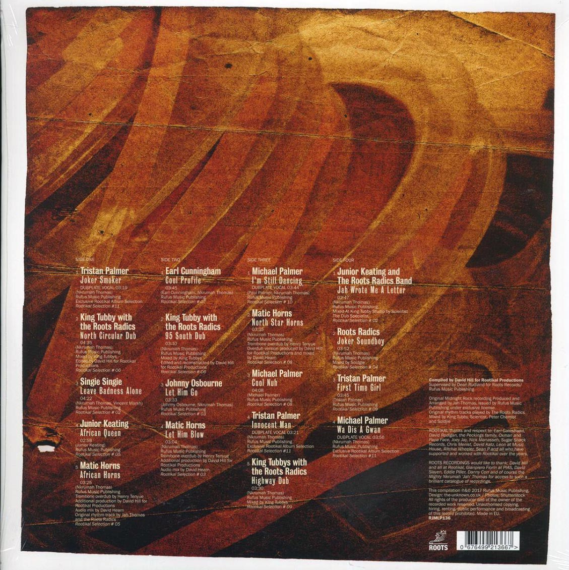 The Roots Radics, Tristan Palmer, Jr. Keating, Johnny Osbourne, Etc. - Rootikal In The Vaults At Midnight Rock