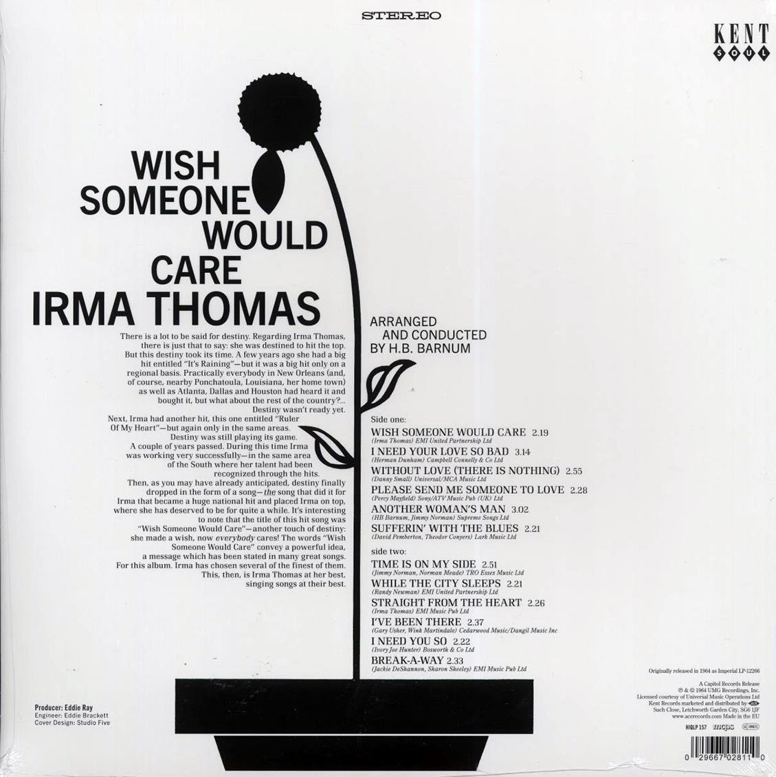 Irma Thomas - Wish Someone Would Care