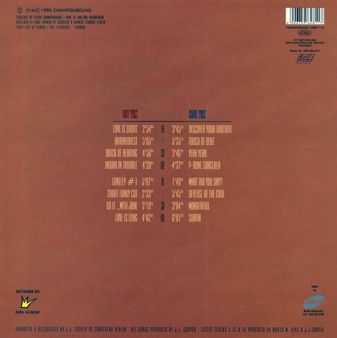 JJ Cooper - The Hot & Cool Extravaganza
