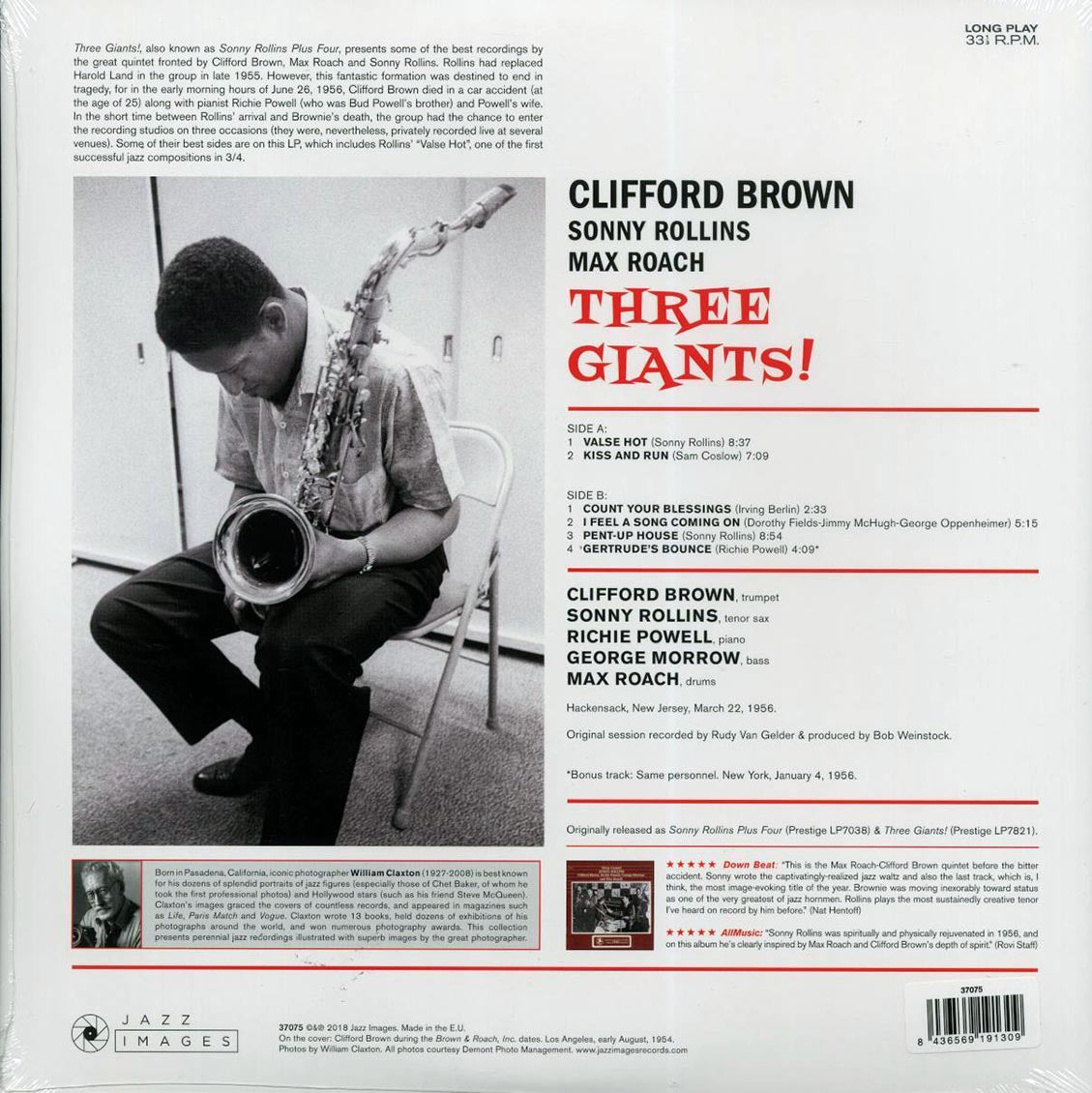 Clifford Brown, Sonny Rollins, Max Roach - Three Giants!
