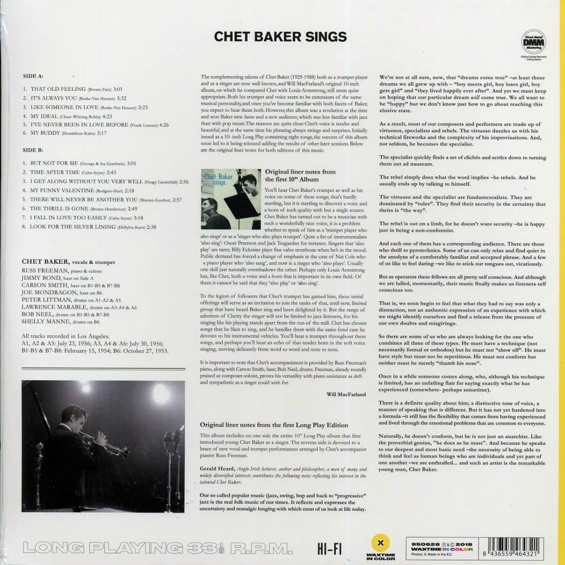 Chet Baker - Sings