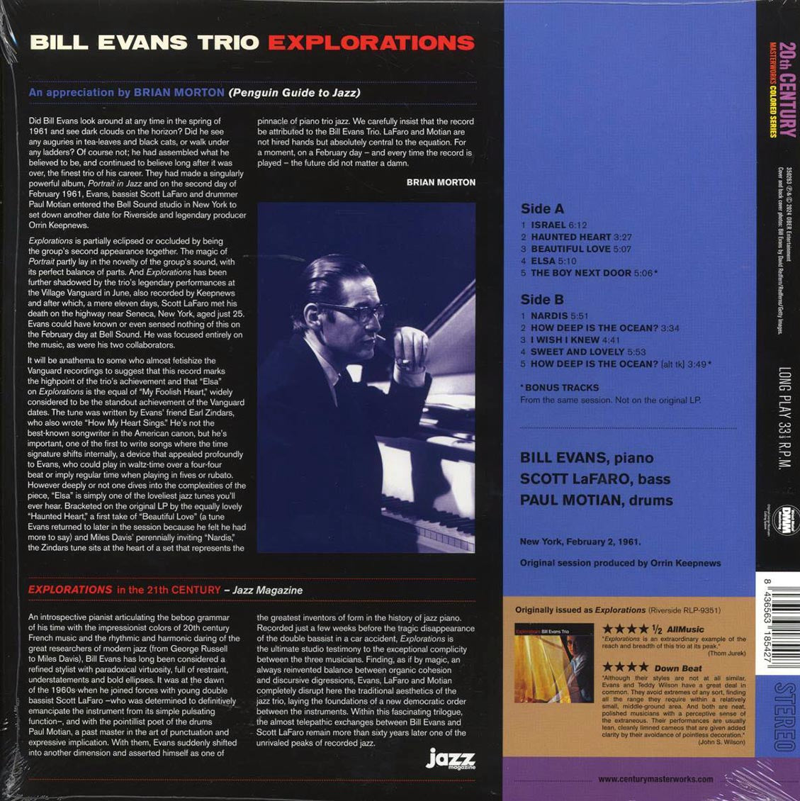Bill Evans Trio - Explorations