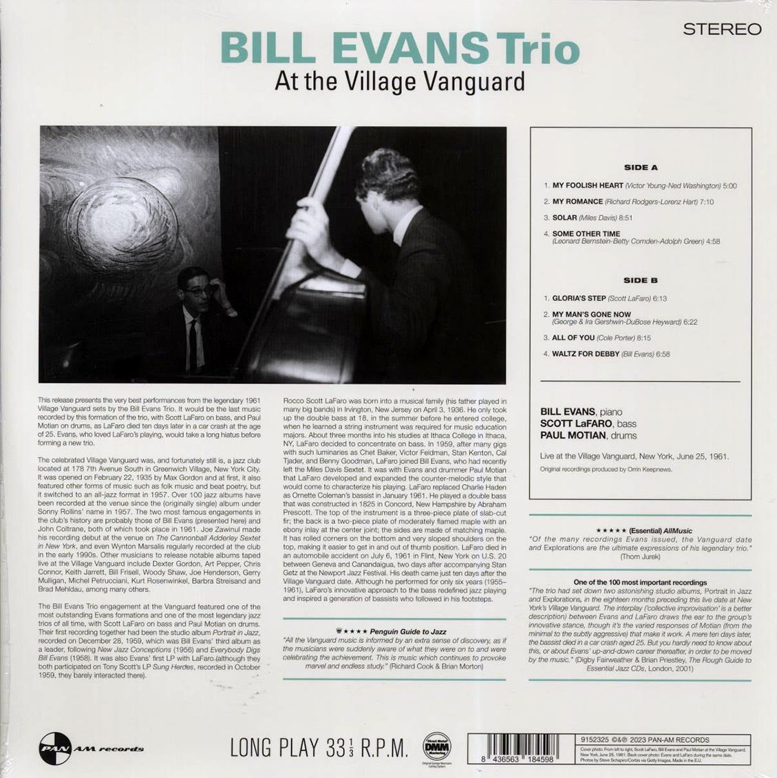 Bill Evans Trio - At The Village Vanguard
