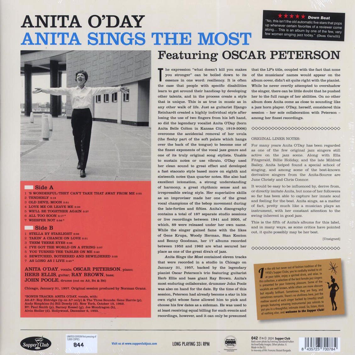 Anita O'Day - Anita Sings The Most