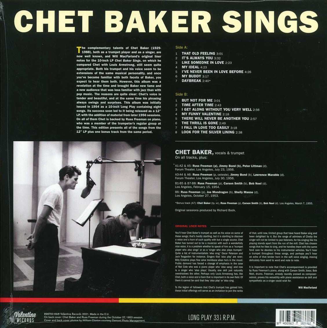 Chet Baker - Sings