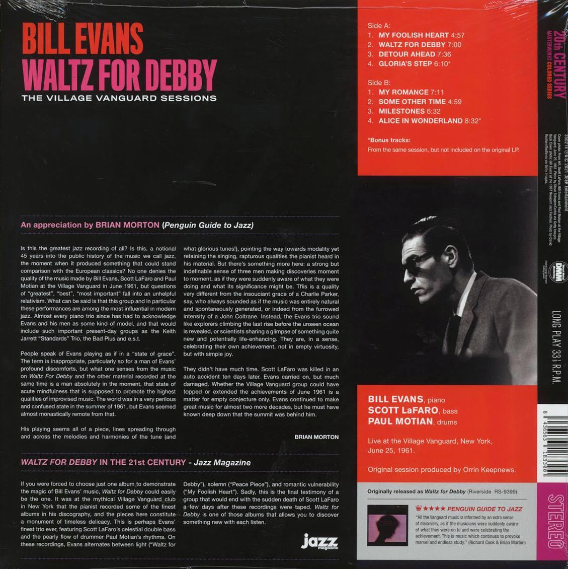 Bill Evans - Waltz For Debby: The Village Vanguard Sessions