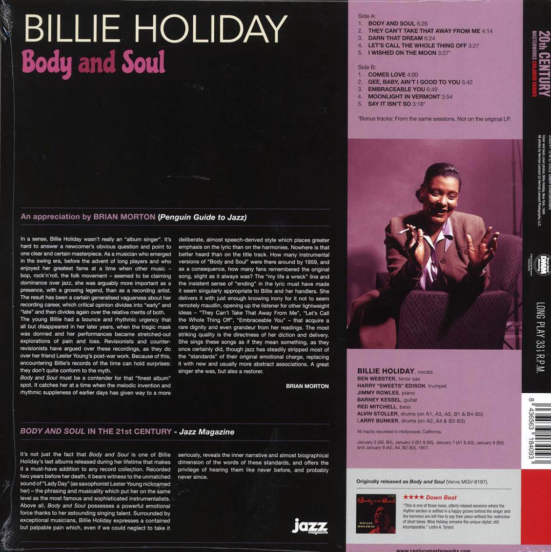 Billie Holiday - Body And Soul