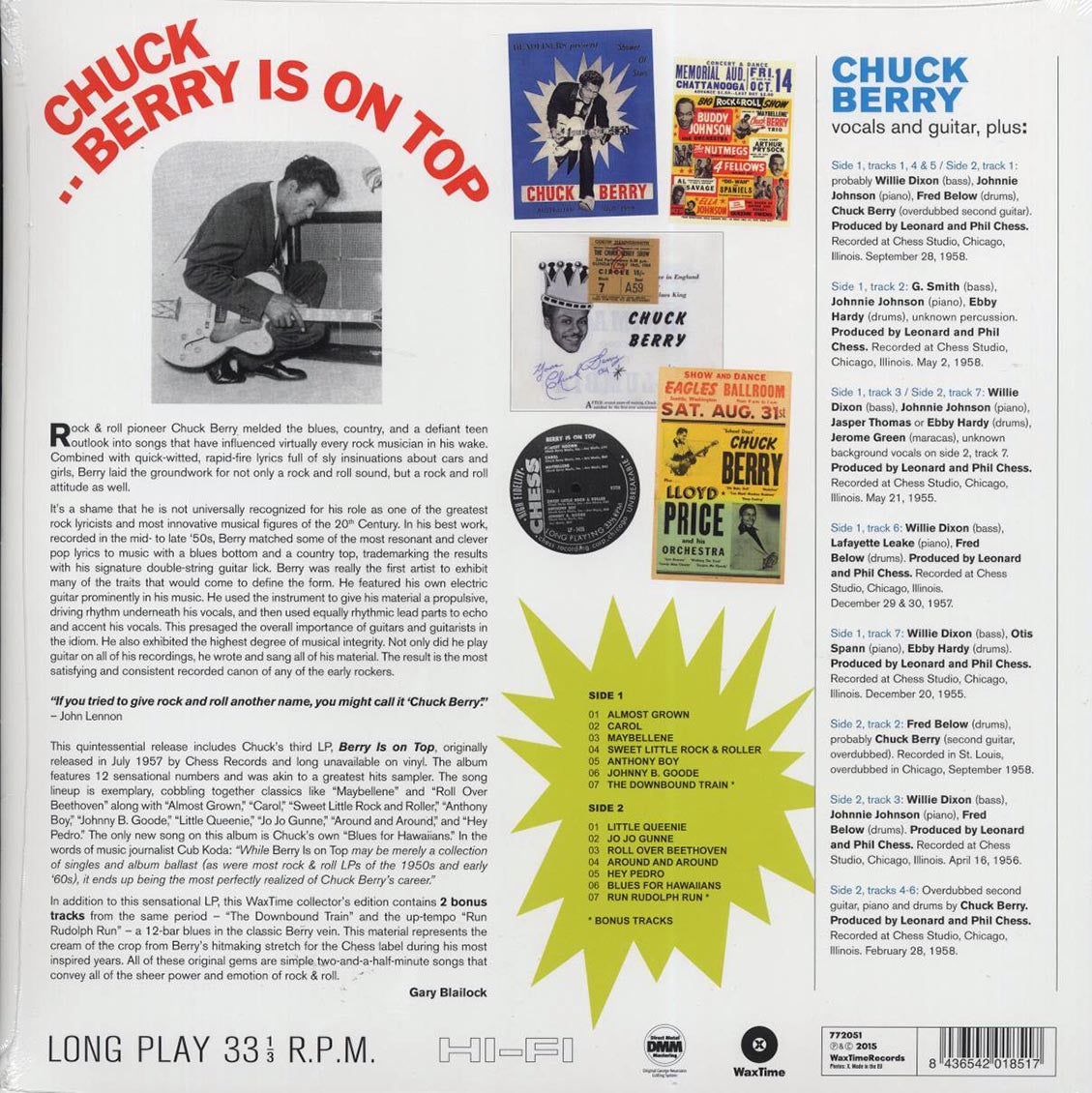 Chuck Berry - Berry Is On Top
