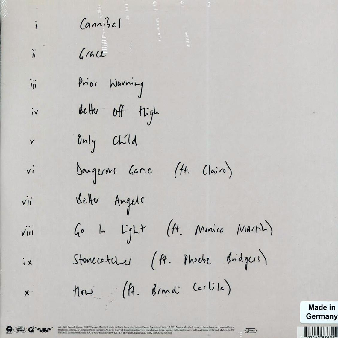 Marcus Mumford - Self-titled