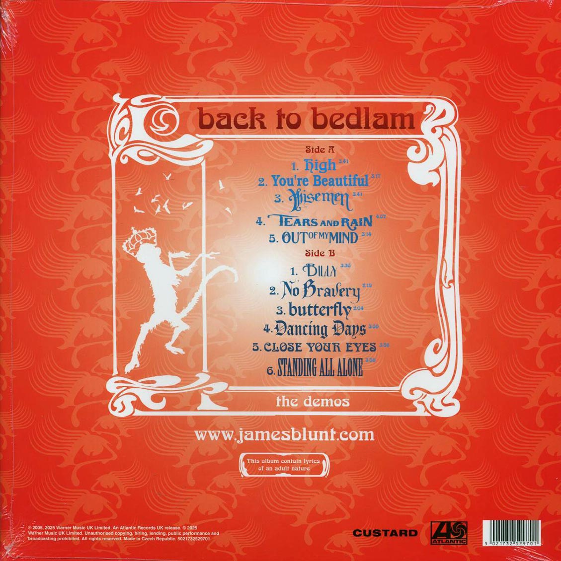 James Blunt - Back To Bedlam: The Demos
