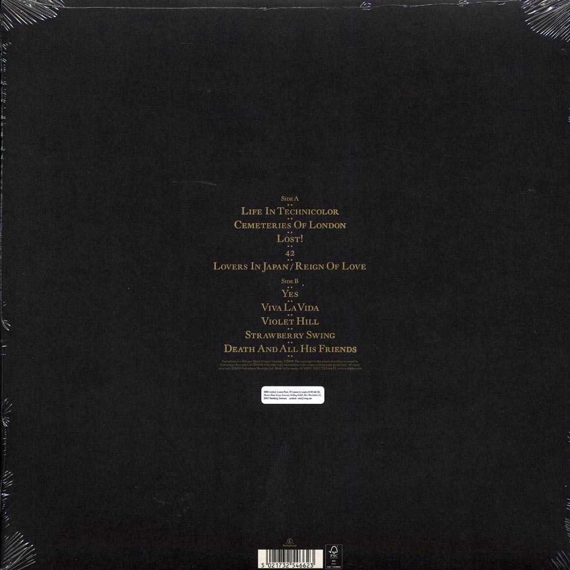 Coldplay - Viva La Vida Or Death And All His Friends