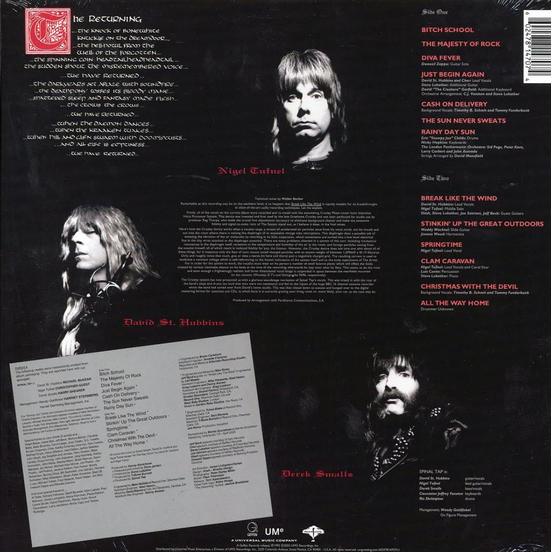 Spinal Tap - Break Like The Wind