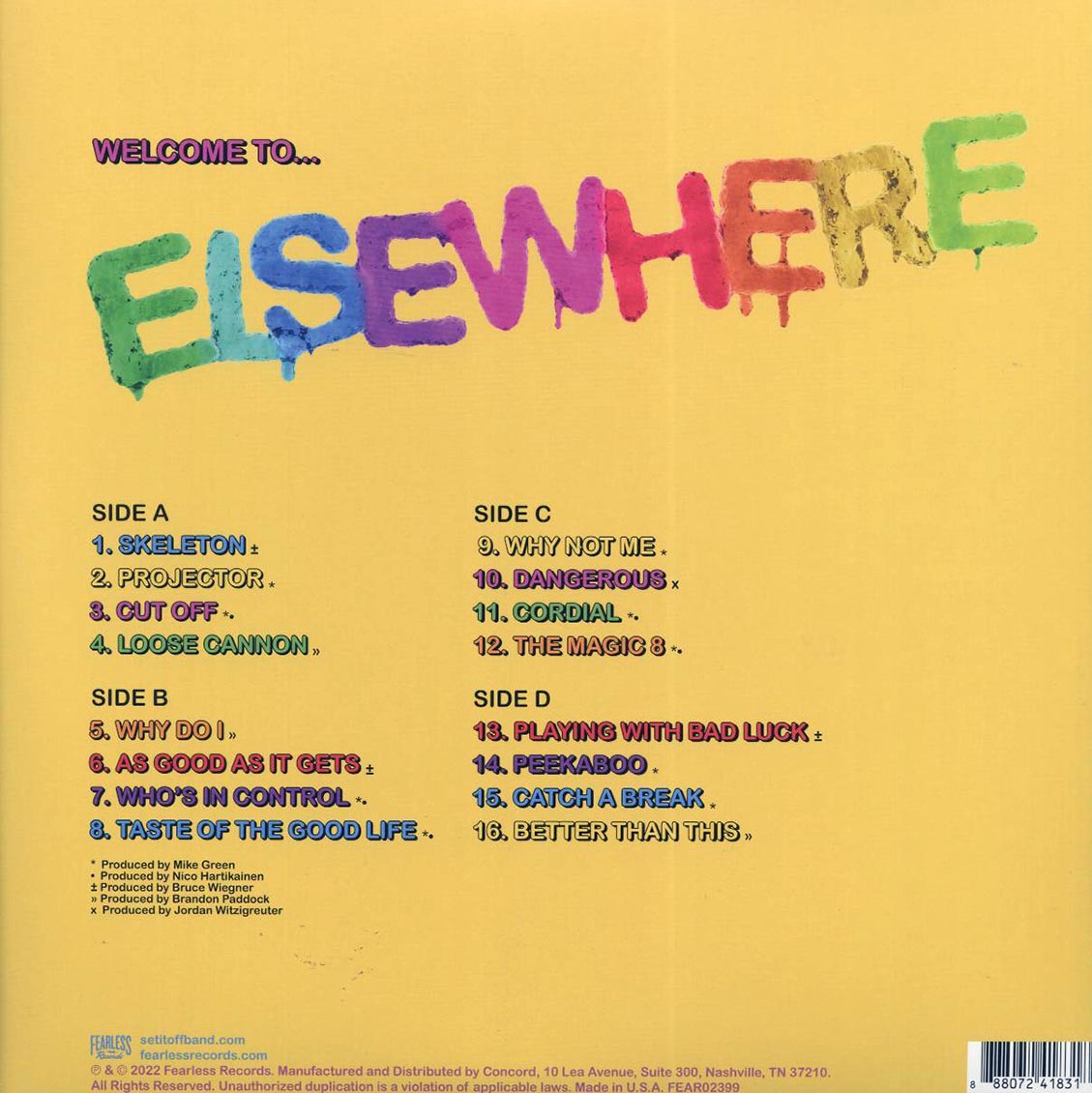 Set It Off - Elsewhere