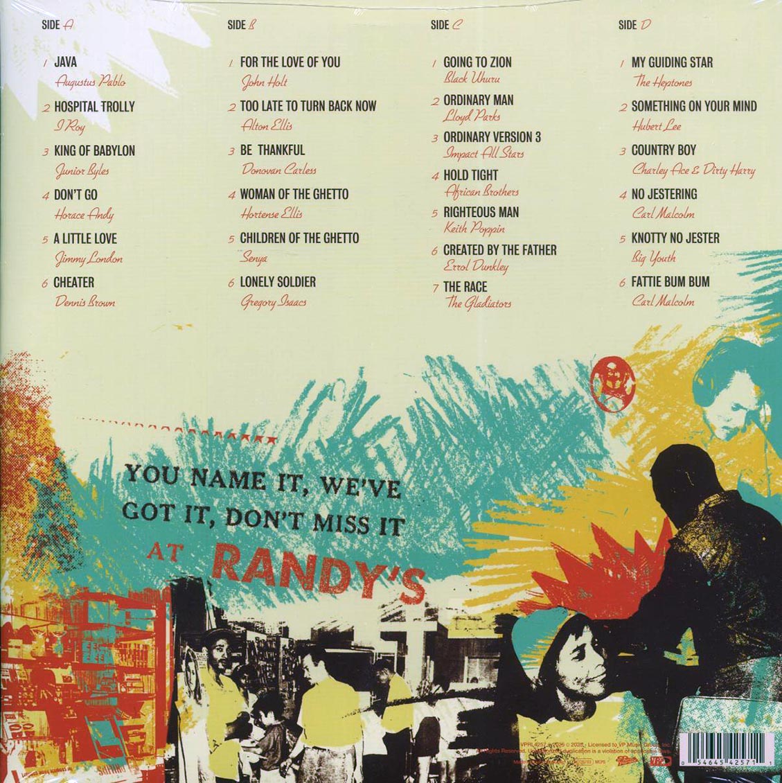 The Gladiators, Gregory Isaacs, The Heptones, I Roy, Errol Dunkley, Etc. - Randy's 50th Anniversary Chapter 2: Reggae Anthology