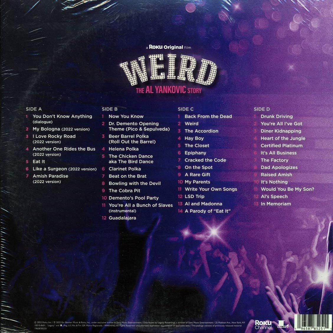 Weird Al Yankovic - Weird: The Al Yankovic Story Original Soundtrack