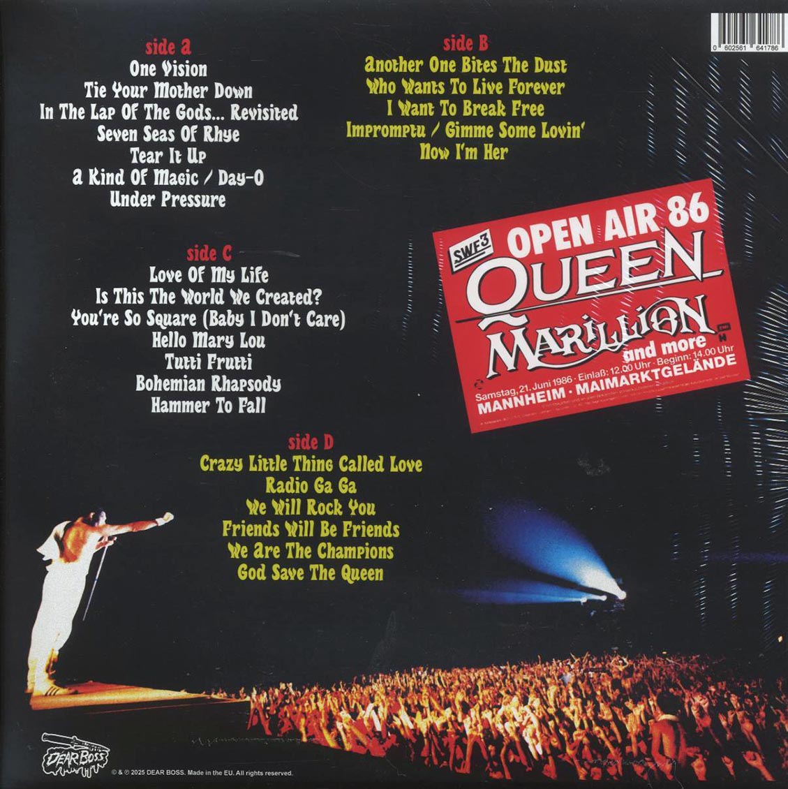 Queen - Reigns The World! Live In Mannheim 1986