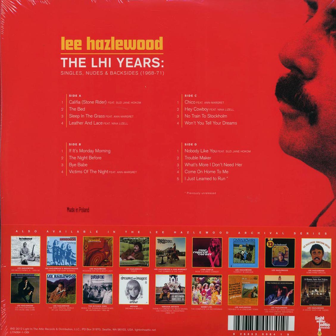 Lee Hazlewood - The LHI Years: Singles, Nudes & Backsides 1968-71