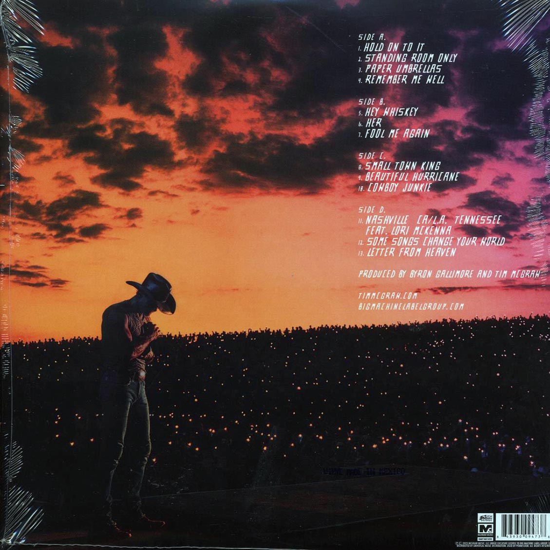 Tim McGraw - Standing Room Only