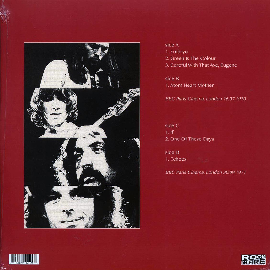 Pink Floyd - Eclipse: Recordings For John Peel At The BBC Paris Theatre, London