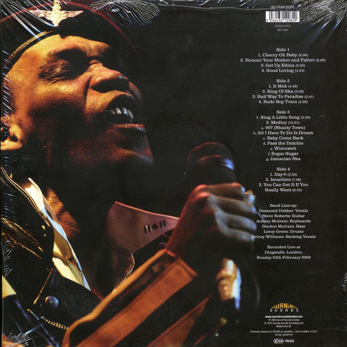 Desmond Dekker - The King Of Ska: Live At Dingwalls