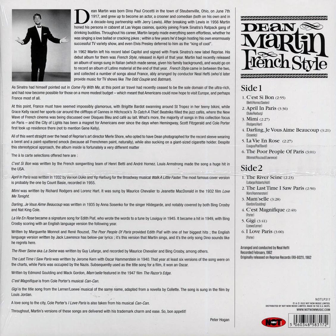 Dean Martin - French Style