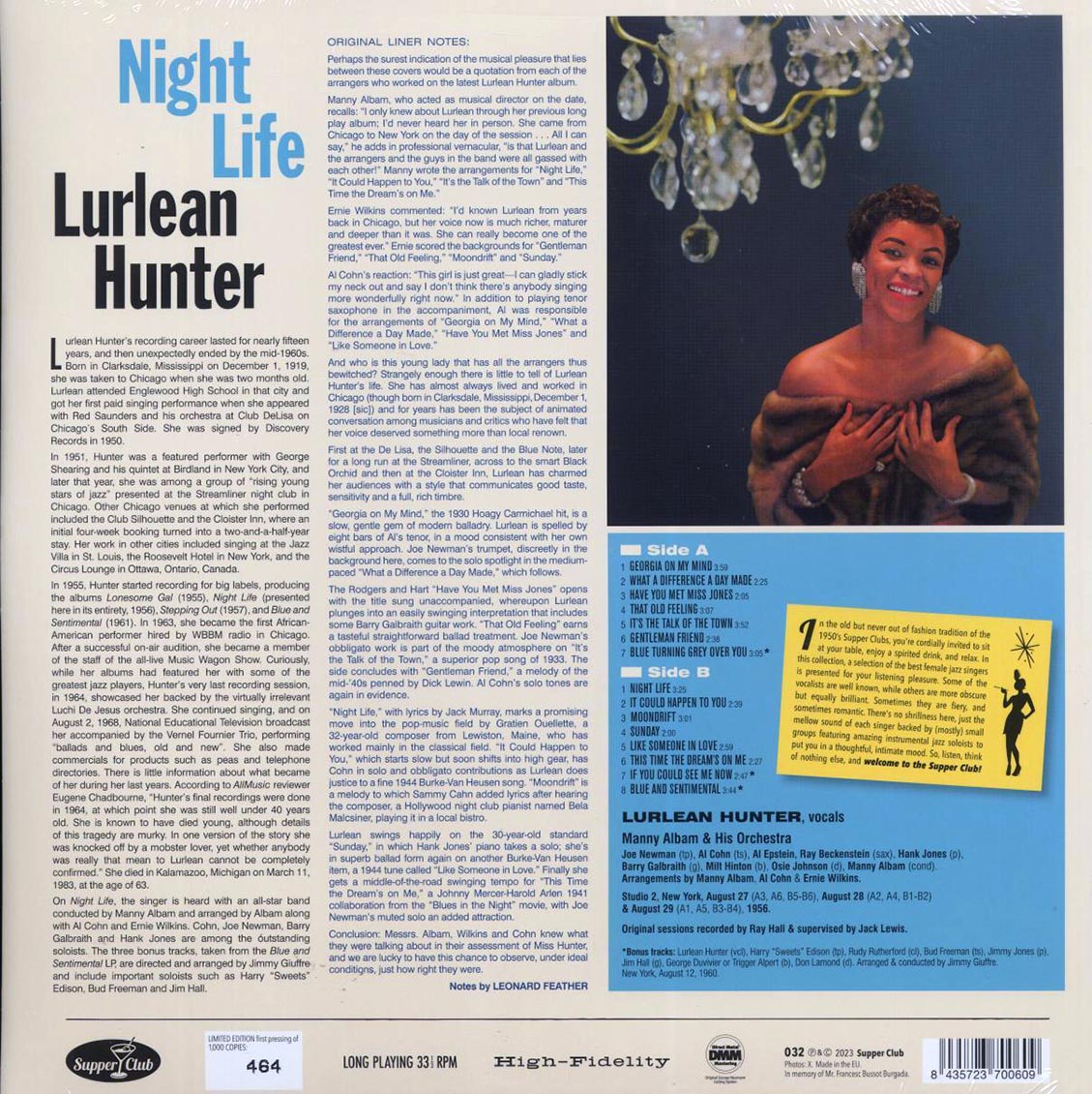 Lurlean Hunter - Night Life