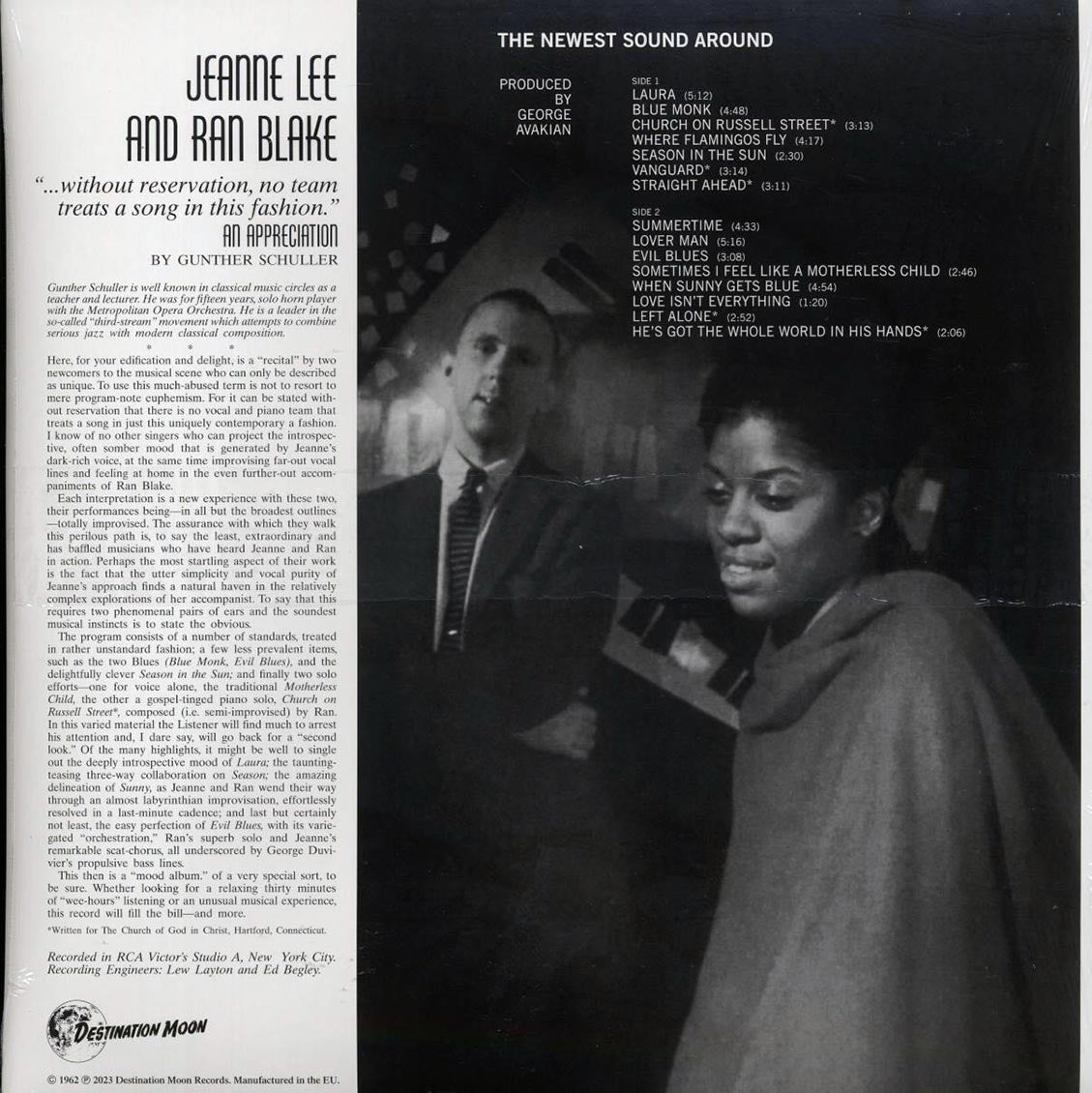 Jeanne Lee, Ran Blake - The Newest Sound Around