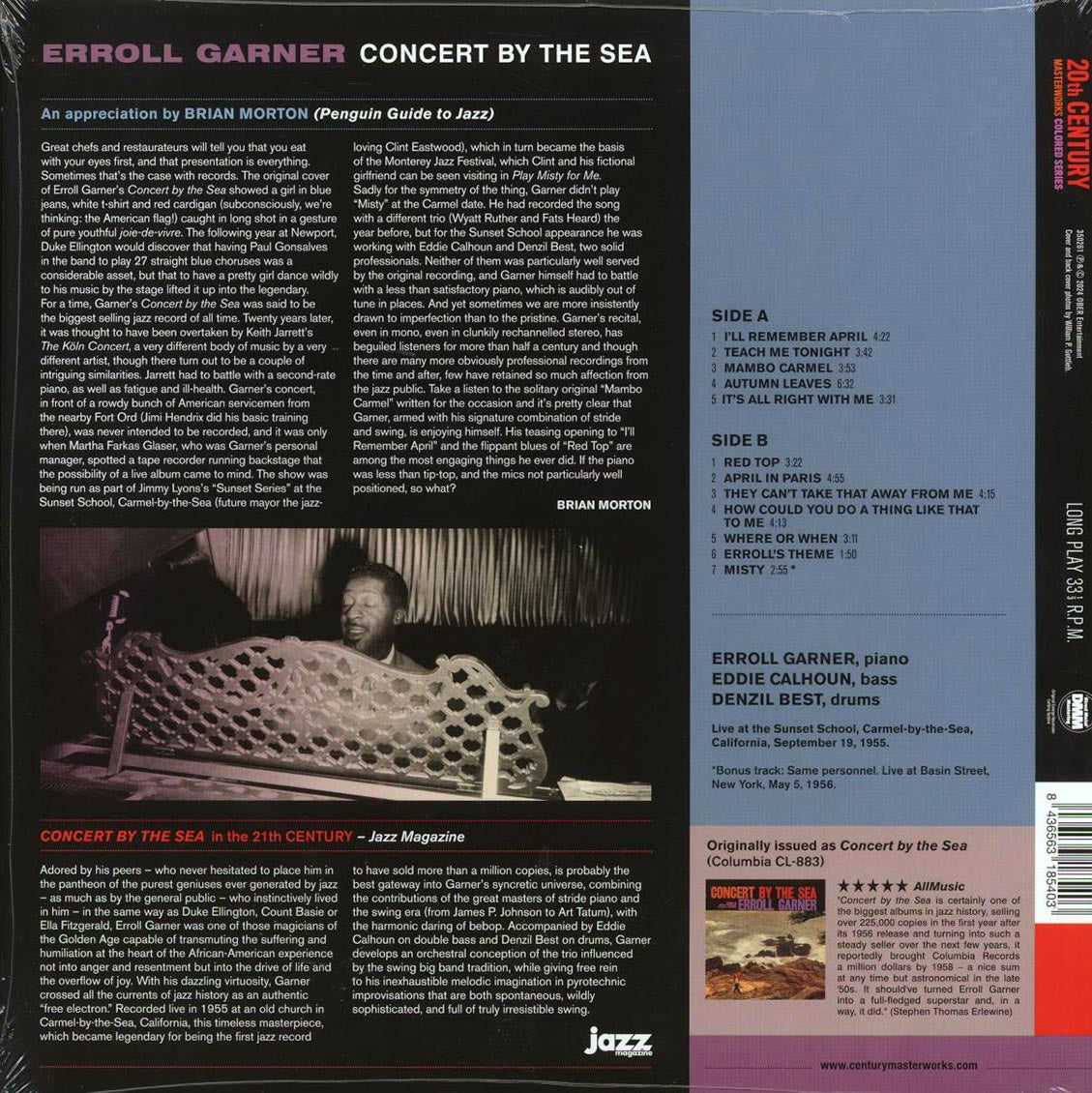 Erroll Garner - Concert By The Sea