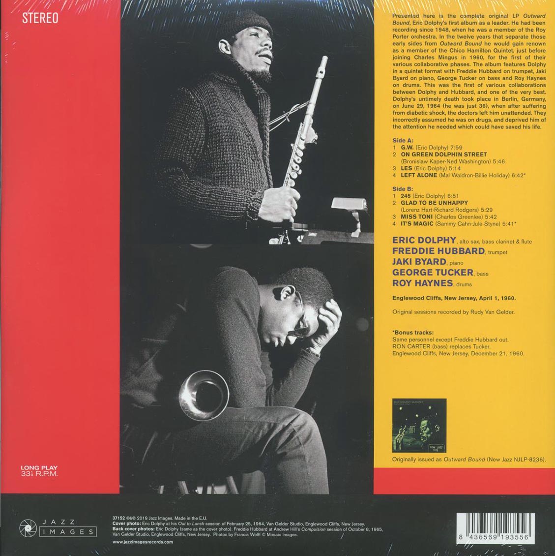 Eric Dolphy Quintet - Outward Bound