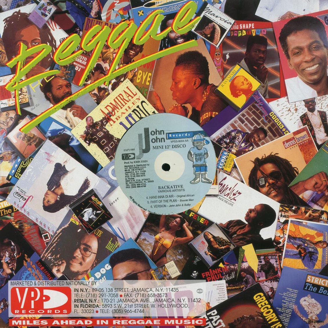 Louie Culture, Beenie Man, Original African, Gold Dust, Round Head - Backative