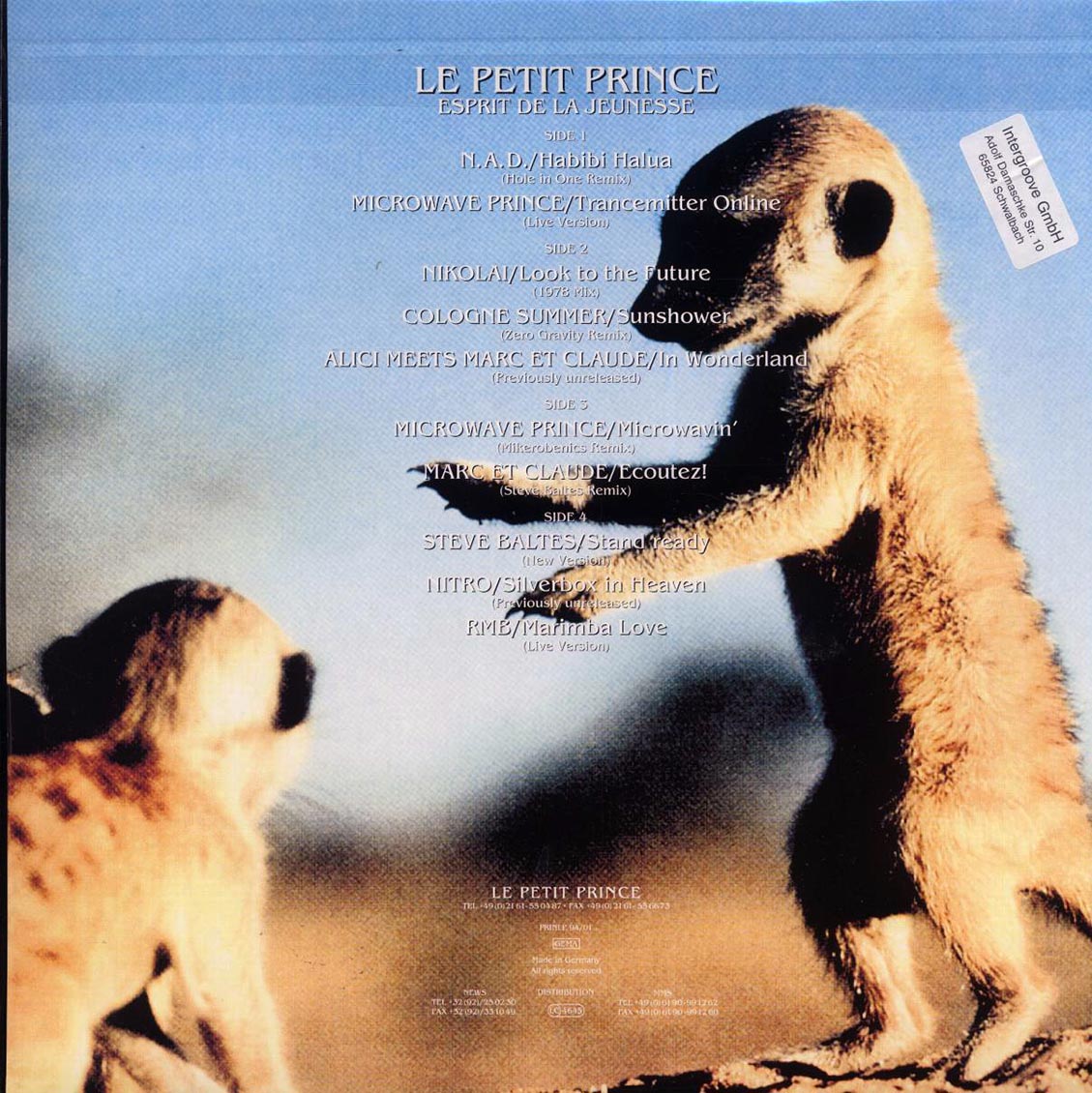 Nitro, Microwave Prince, Cologne Summer, RMB, Etc. - Esprit De La Jeunesse Special DJ Edition