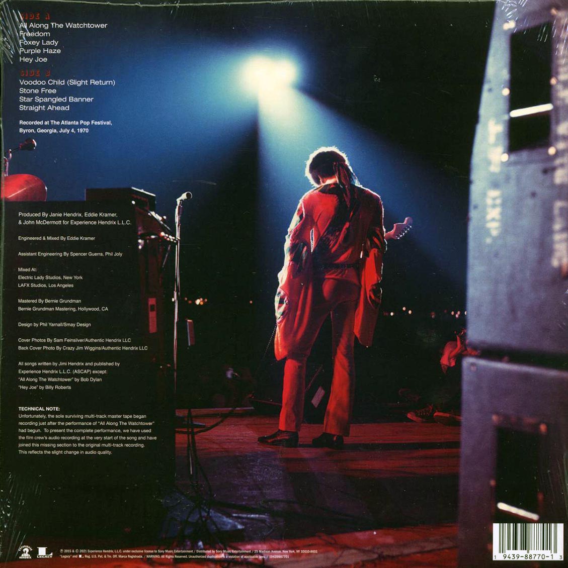 Jimi Hendrix Experience - Freedom: Atlanta Pop Festival